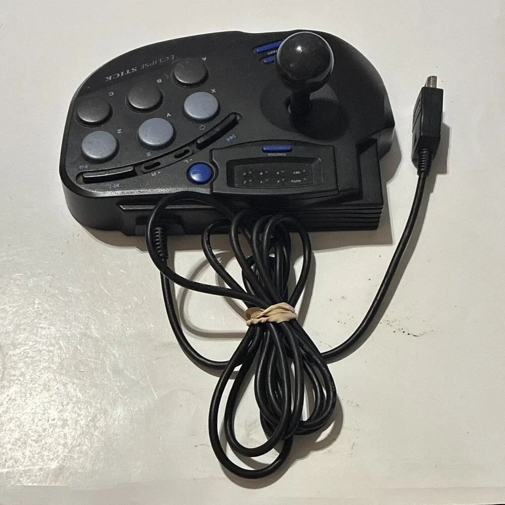 InterAct Eclipse Stick SV-462A Arcade Joystick Controller Sega Saturn Untested